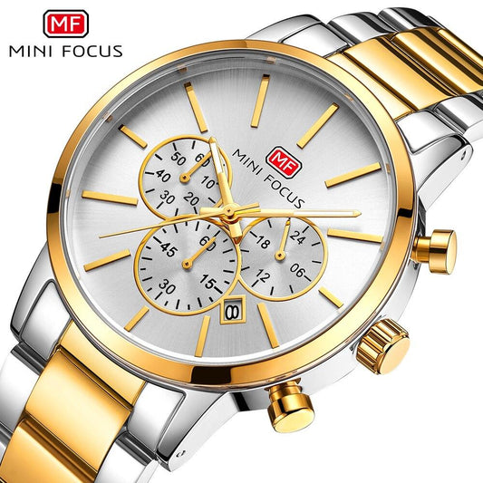 Business Top Royal Brand Quartz Man Watch Chronograph Clock Luxury
